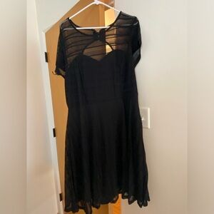 City Chic Black Cocktail Dress